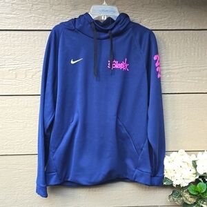 Nike therma pullover navy unruly splats hoodie Large Dri Fit Ohio 2022